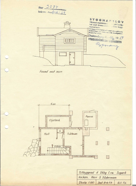 Existing house — drawings, set 2