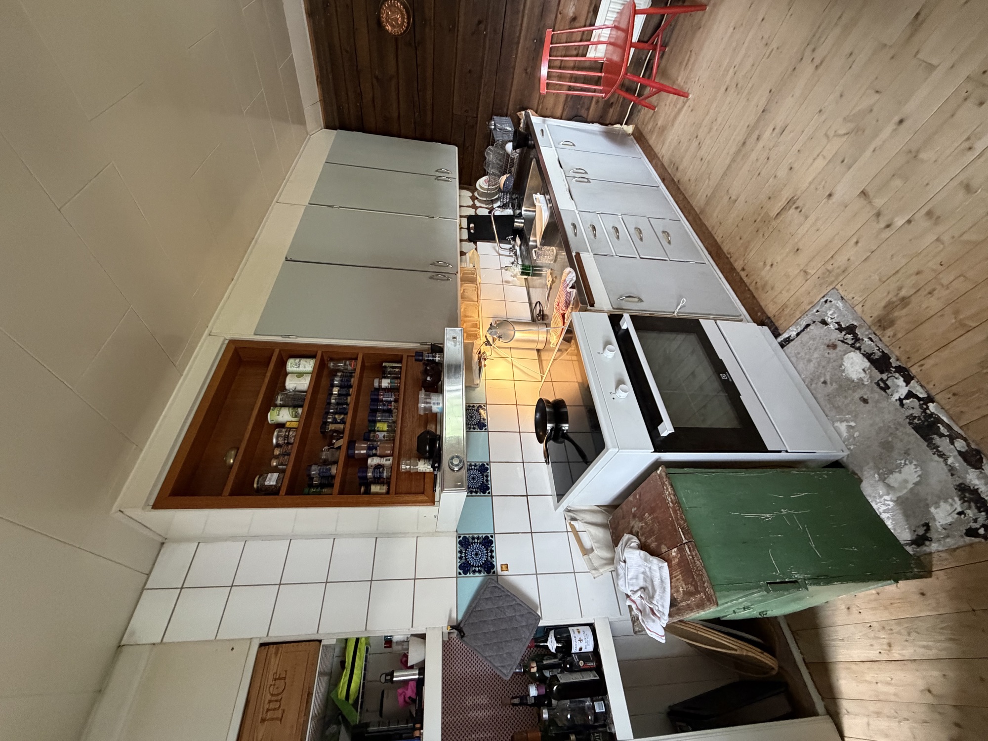 Interior — existing house